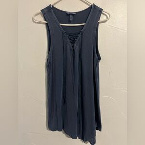 Soma blue tunic tank